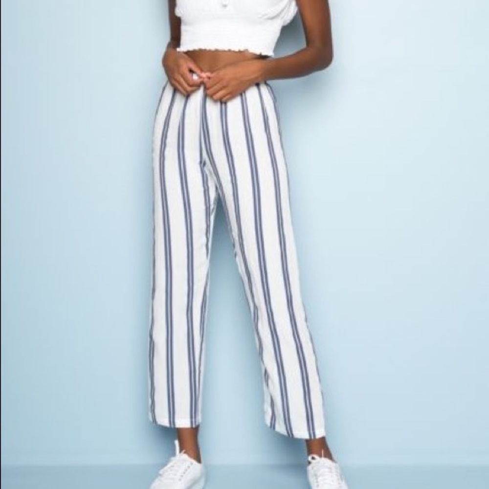 Brandy striped pants